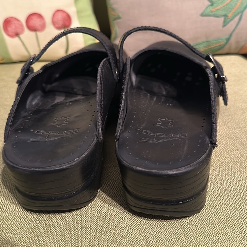 Dansko, size 41, Black leather clogs - Picture 5 of 5